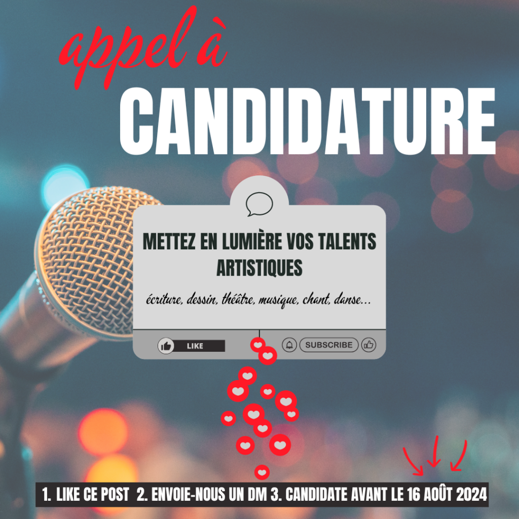 Image jeu concours Appel a candidature Aout 24